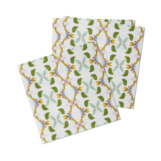 Laura Park Dogwood Cocktail Napkins