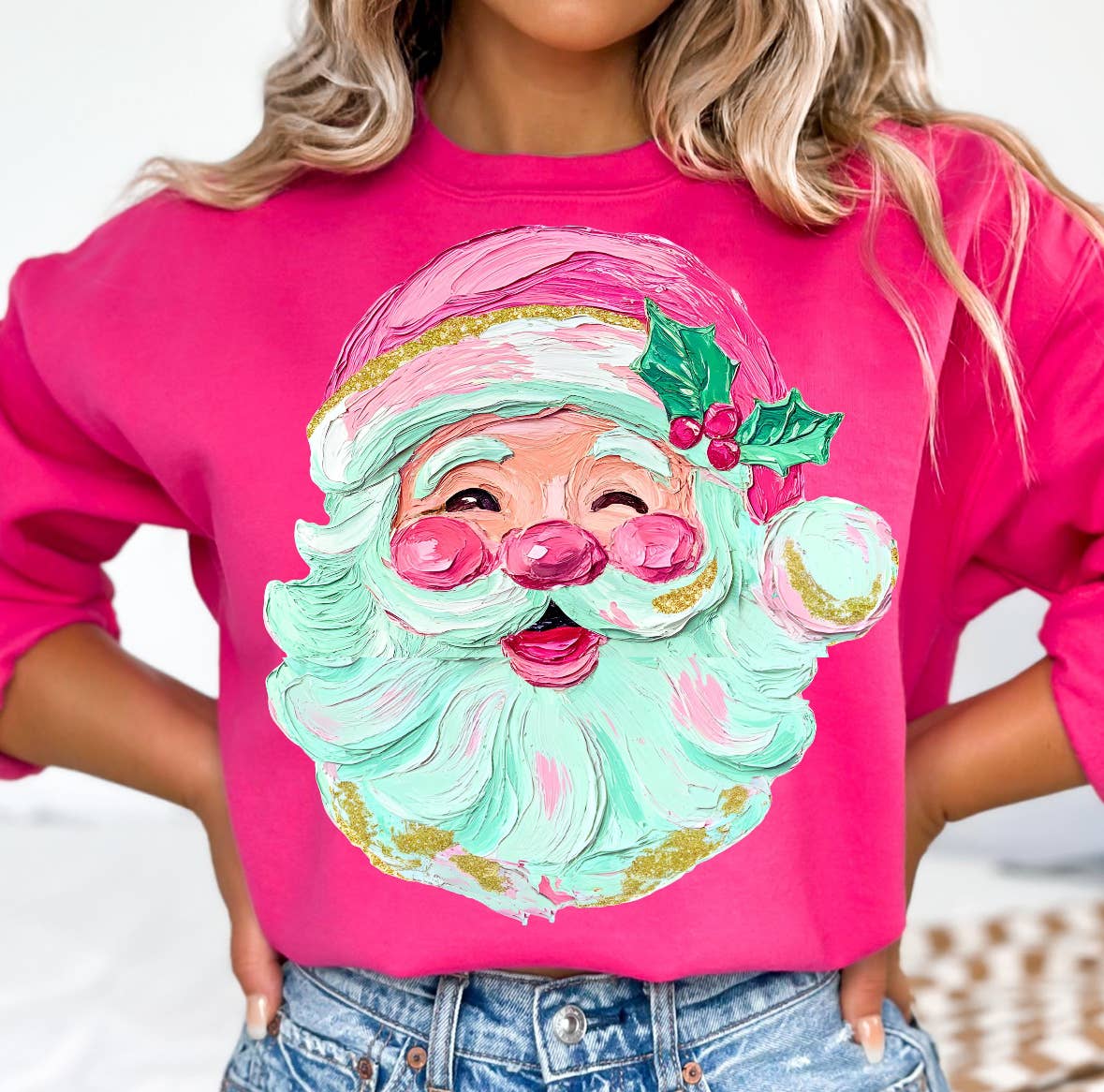Retro Santa Sweatshirt