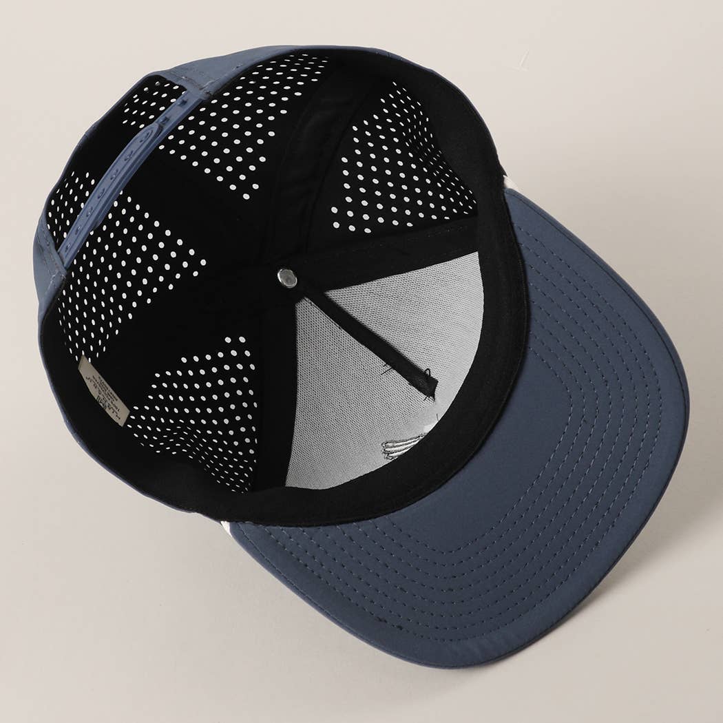 Flying Mallard Embroidered Hat - Navy