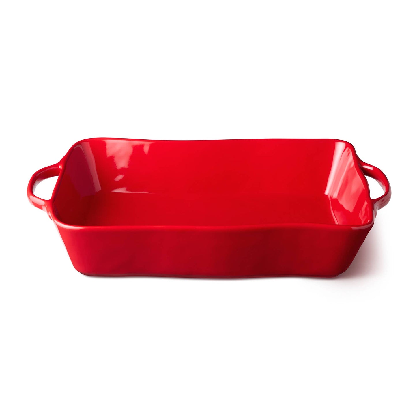 Berry Red Large Rectangular Baker 16" x 10.25" x 3"