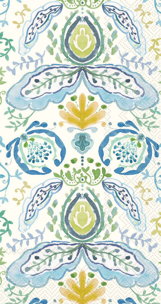 Azure & Ivy Gold Paper Guest Towels