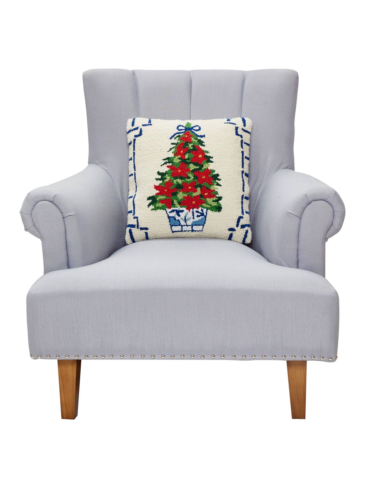 Chinoiserie Tree Hook Pillow