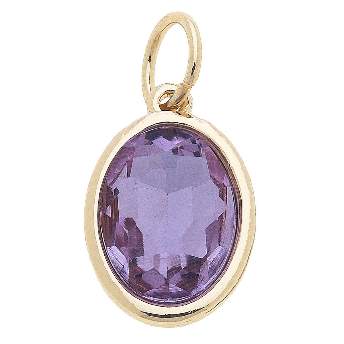 Glass Birthstone Charm