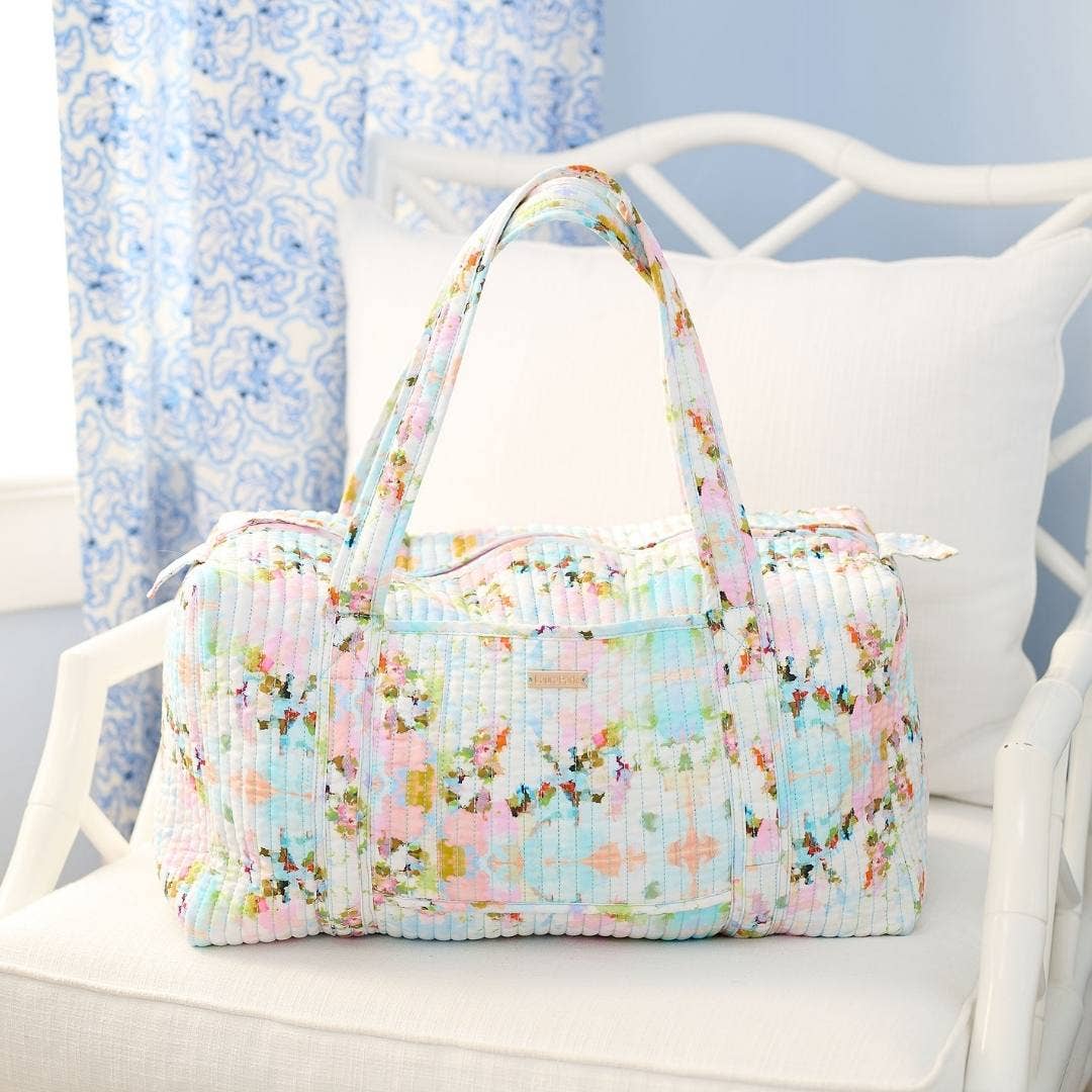 Brooks Avenue Quilted Signature Duffle Bag ( New & Improved Style )