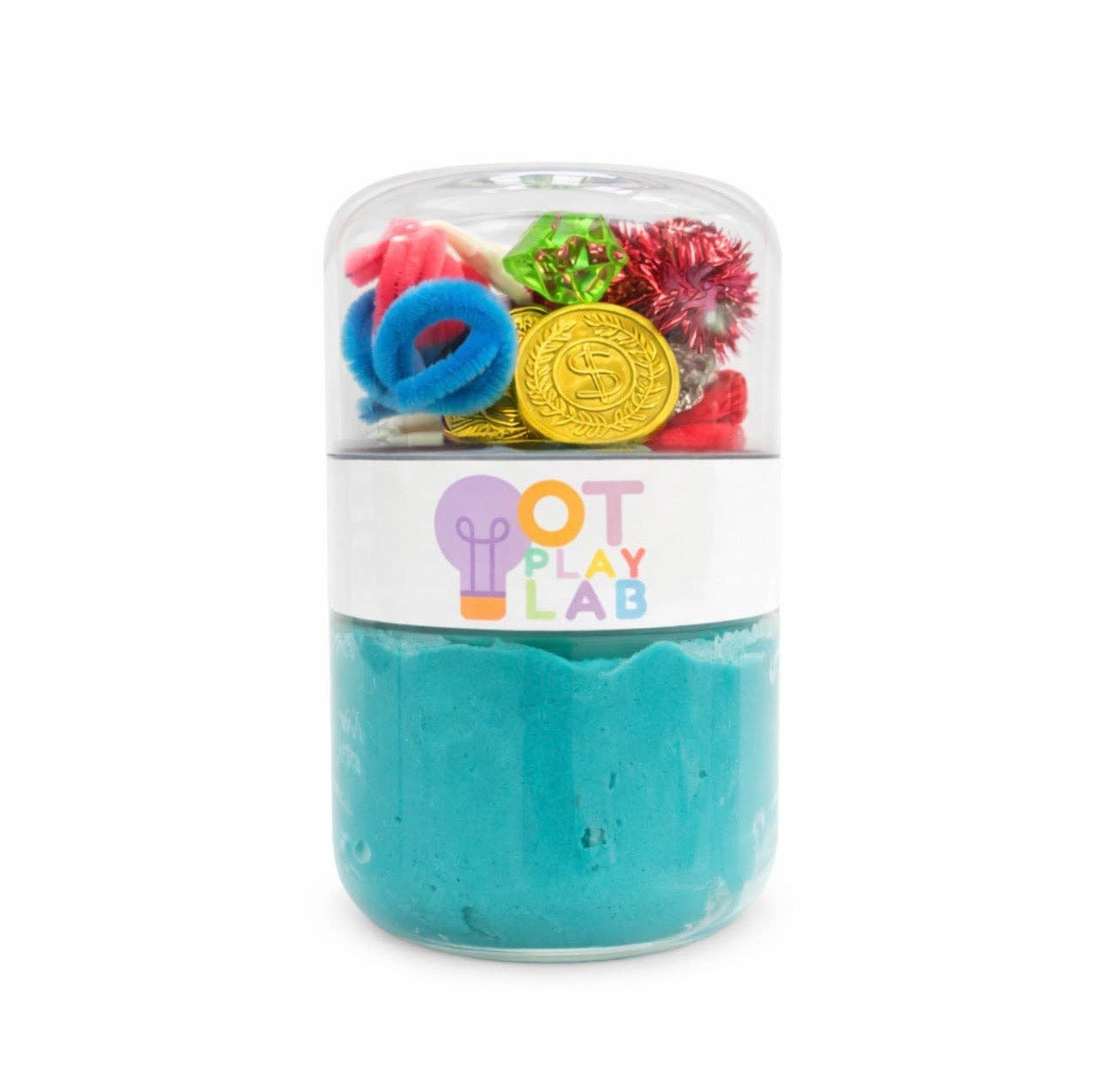 Mermaid Sensory Playdough Jar | OT-Created Fine Motor Activity for Toddlers & Preschoolers | Screen-Free Play