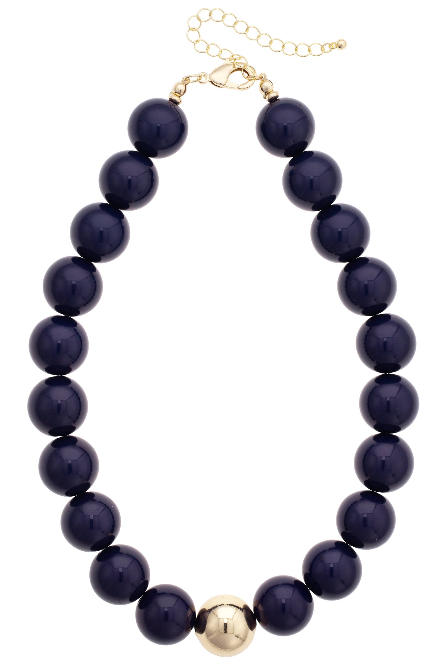 The Marjorie Game Day Beaded Necklace