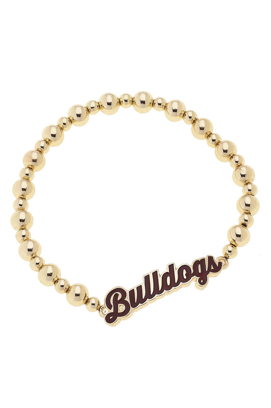 Mississippi State Bulldogs Autograph Enamel Stretch Bracelet
