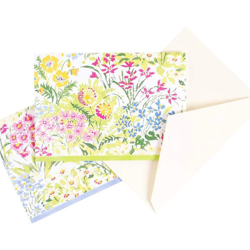 Meadow Flowers Assorted Boxed Note Cards - 8 Note Cards & Envelopes