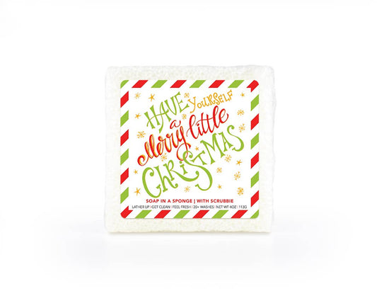 Have Yourself a Merry Little Christmas | SEASIDE SOAP SPONGE