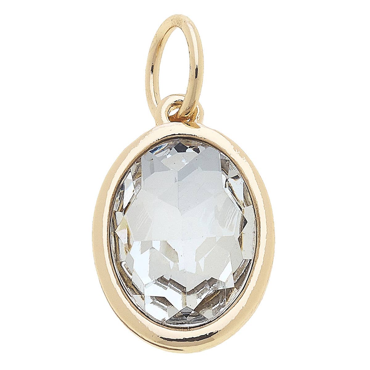 Glass Birthstone Charm