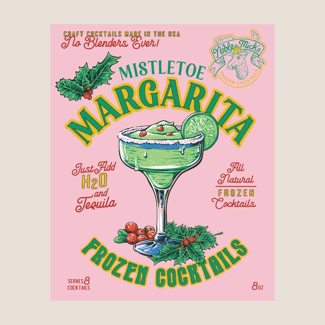 Cranberry Mistletoe Margarita Frozen Cocktail