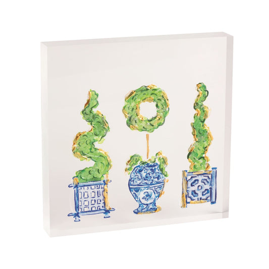 Acrylic Floral Placque ( 3 designs )