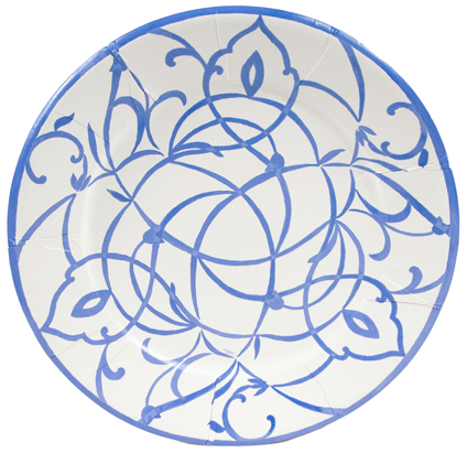 Algarve Ceramic Blue Plates (2 sizes)