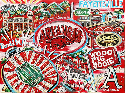 Nat Coop Arkansas Art Print