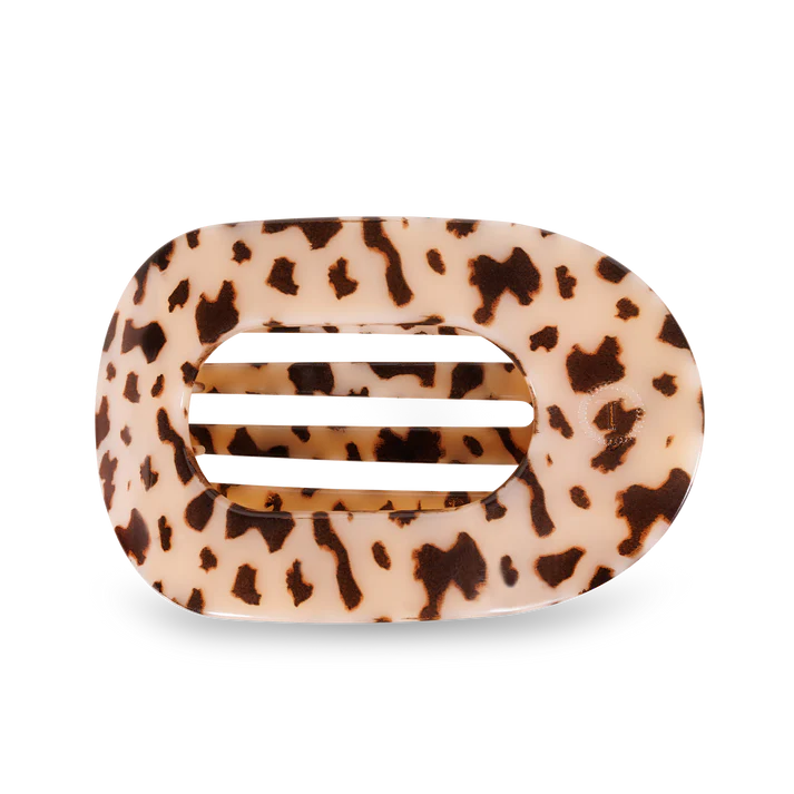 Teleties Large Flat Round Hair Clip