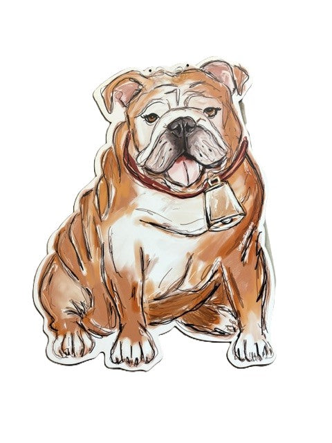 Bulldog Door Hanger - New for 2026