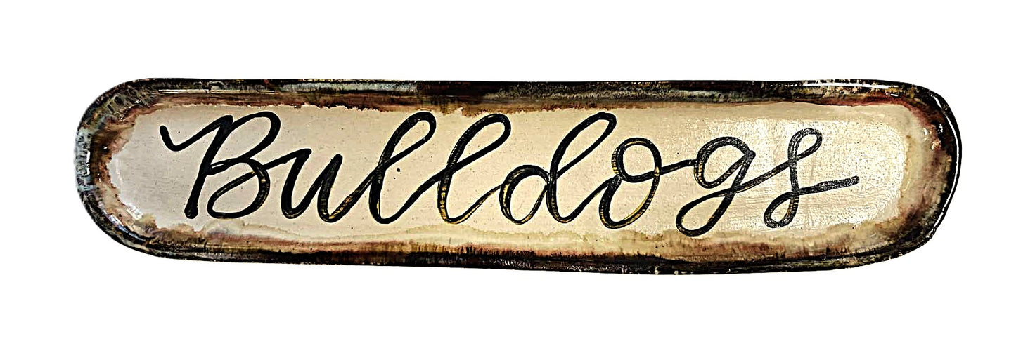 Bulldogs Cracker Tray