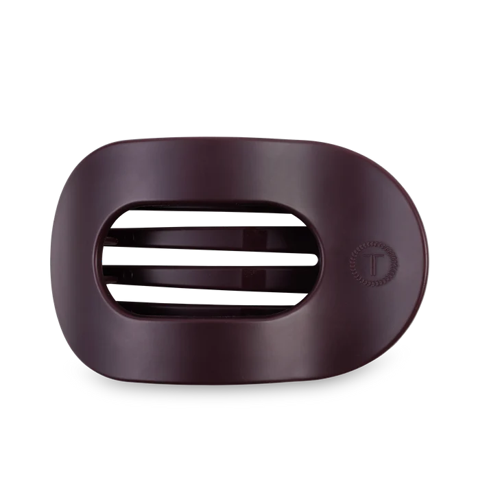 Teleties Large Flat Round Hair Clip