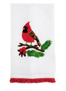 Cardinal Fringe Hand Towel