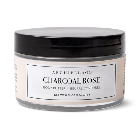 ARCHIPELAGO Charcoal Rose 7oz Body Butter ( NEW )