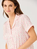 Women's Charlotte Satin Shorts Set | Florette Folly Pink