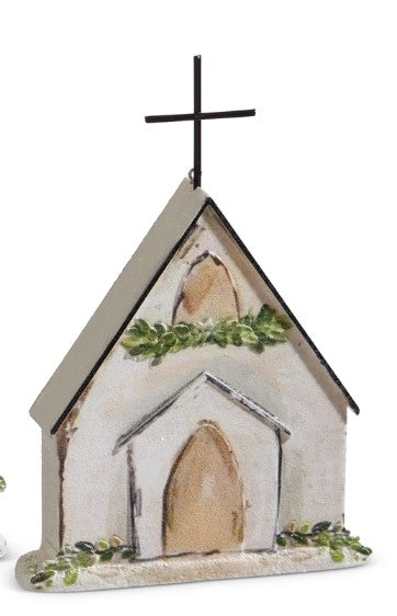 6" Church Ornament