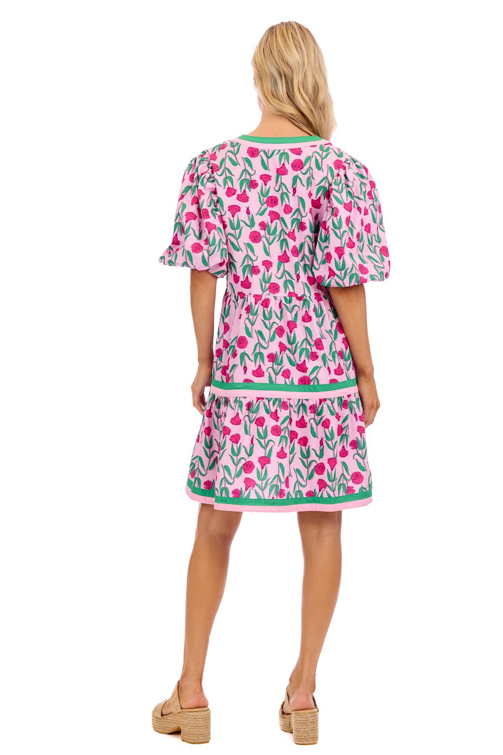 Cody Balloon Sleeve Dress ( S-L )