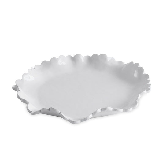 VIDA Colette Large Round Platter (White)