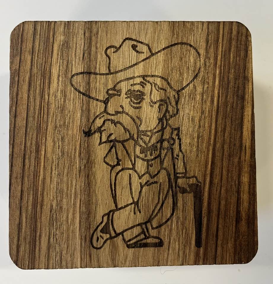 Ole Miss Wood Coasters (Set of 4)