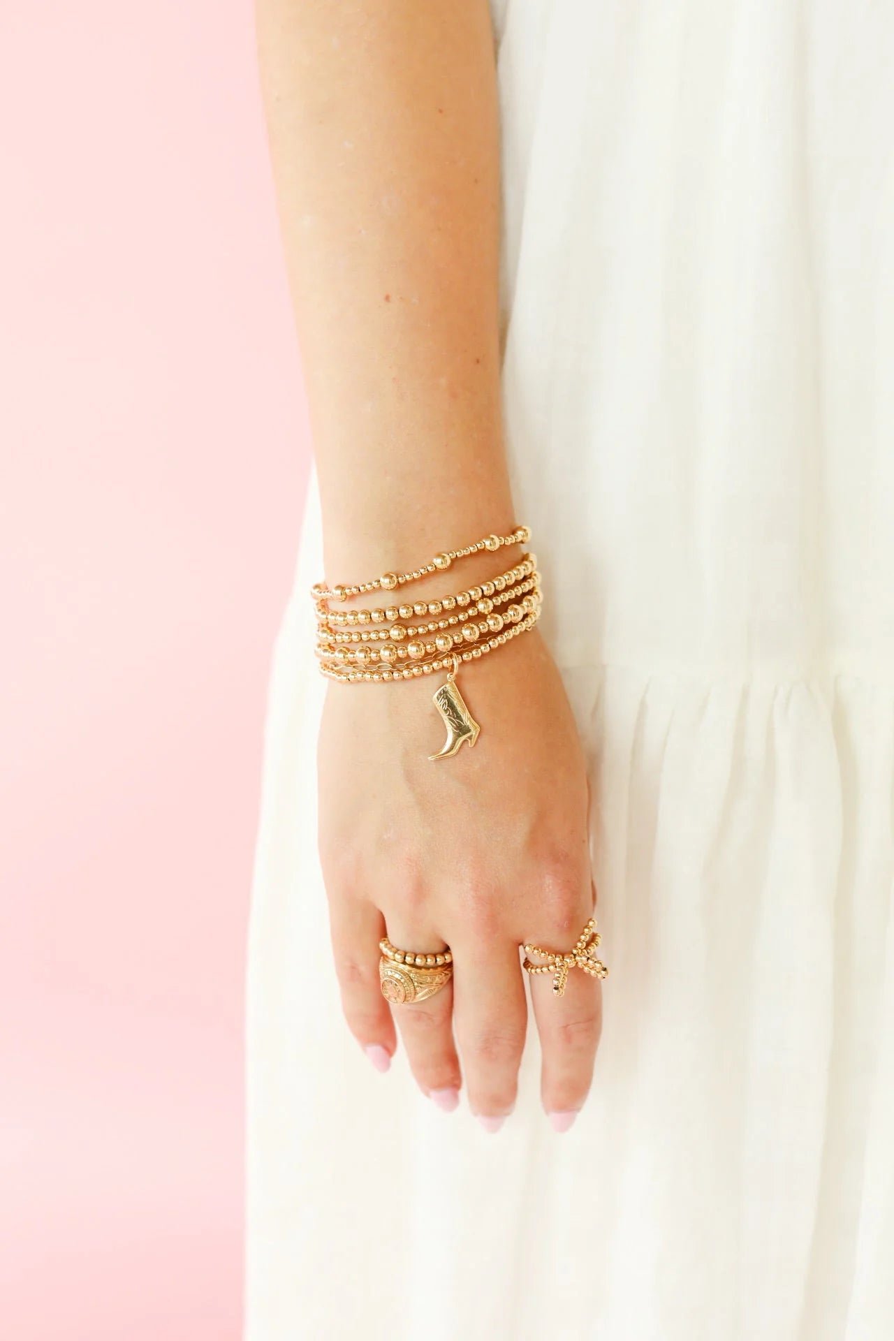 Beaded Blondes Charm Bracelet Collection