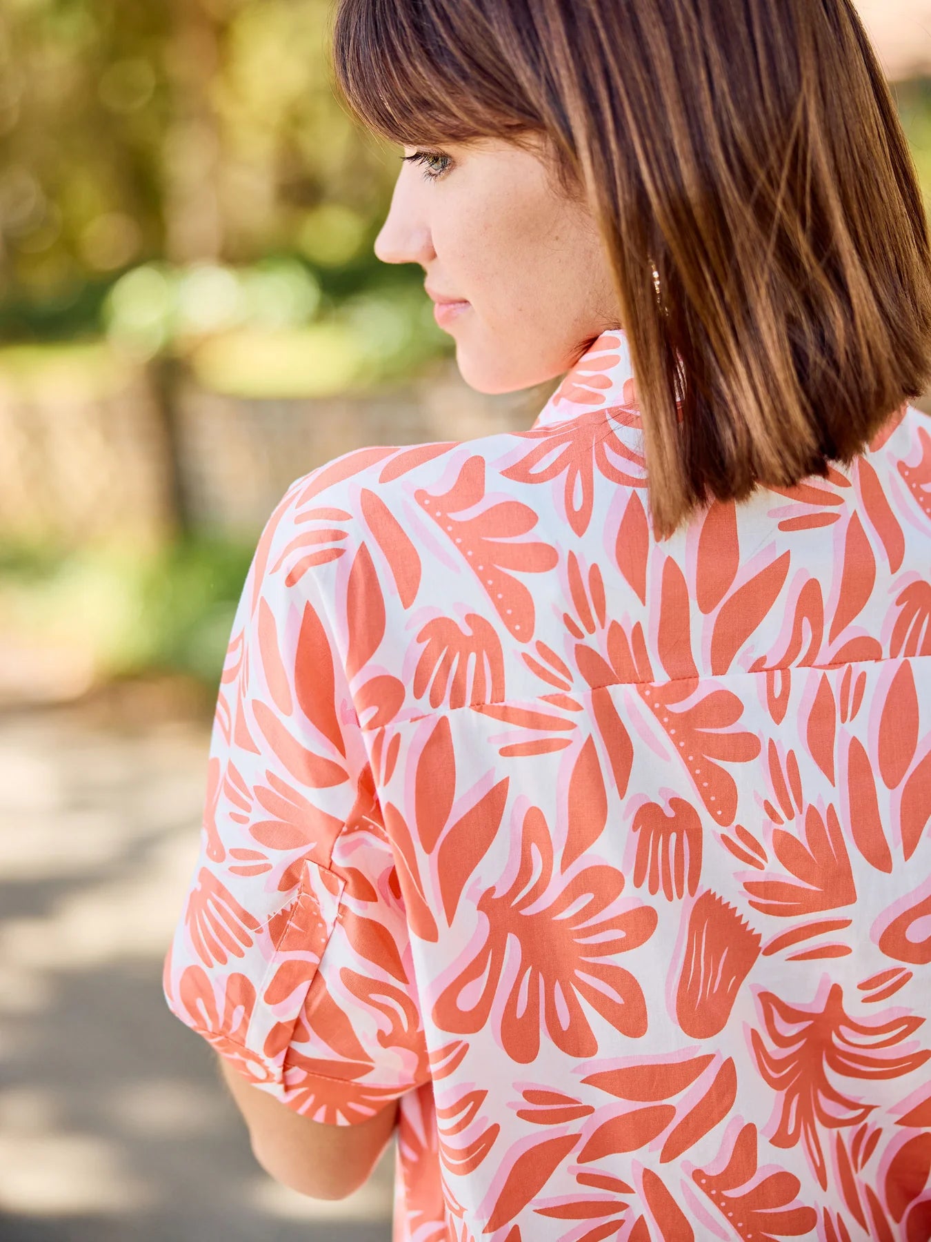 Dani Dress | Spring It On Coral
