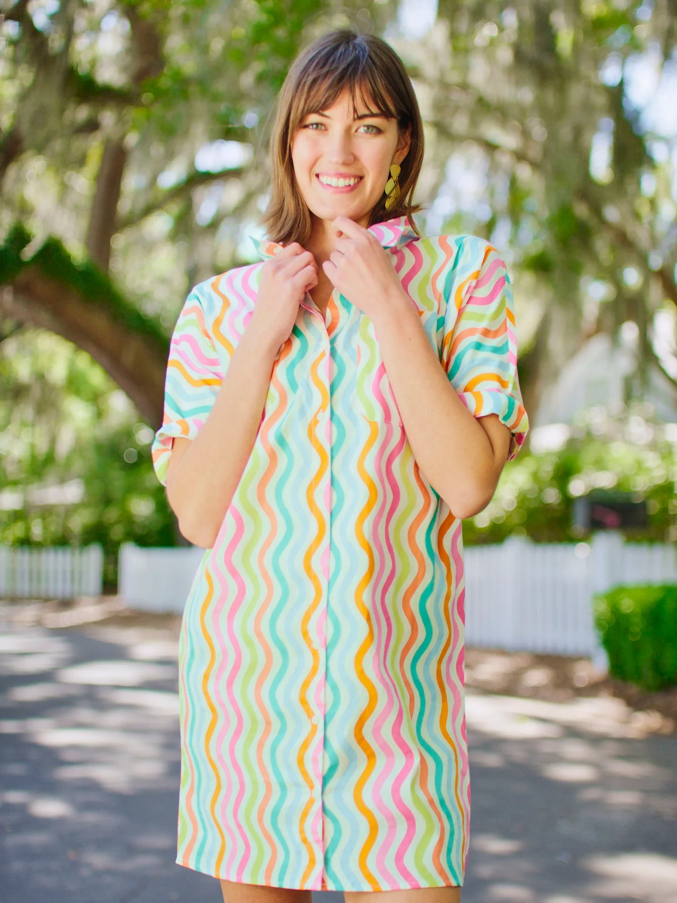 Dani Dress | Capri Crush Mult