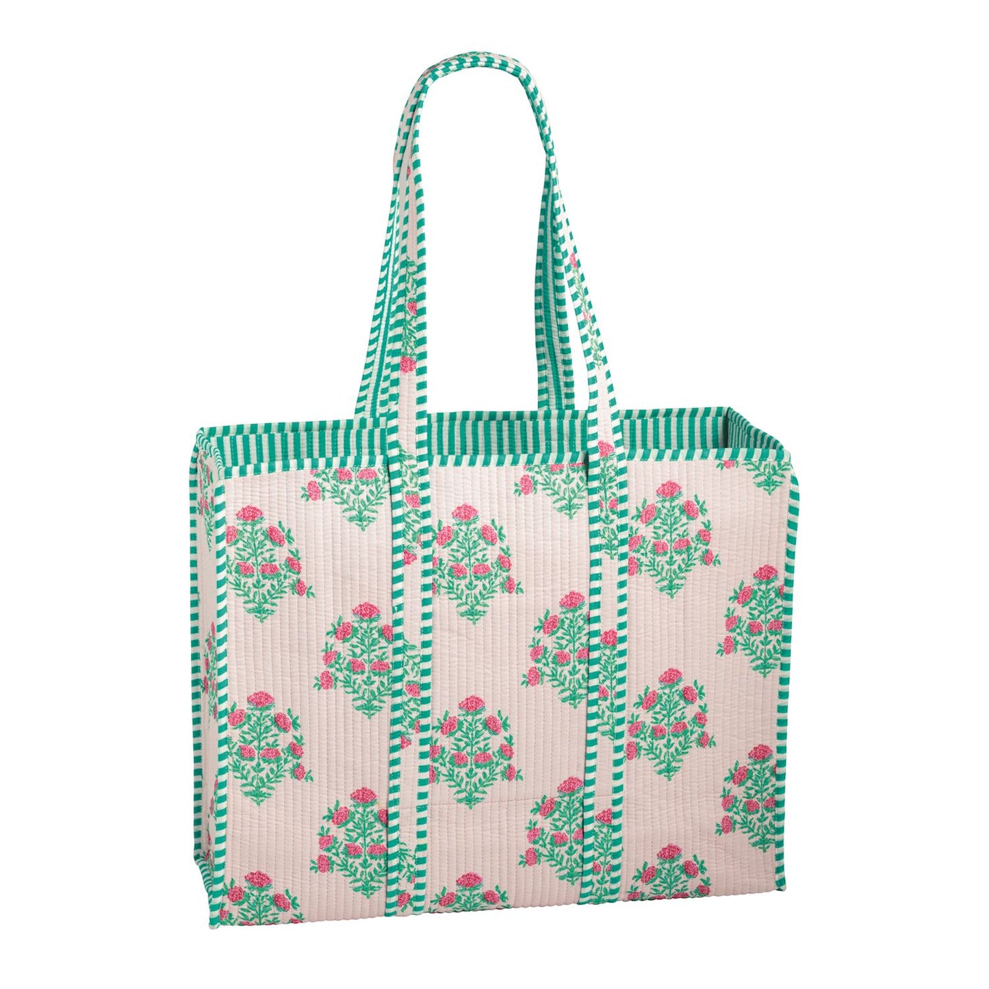 Quilted Tote Bag ( 2 Patterns )
