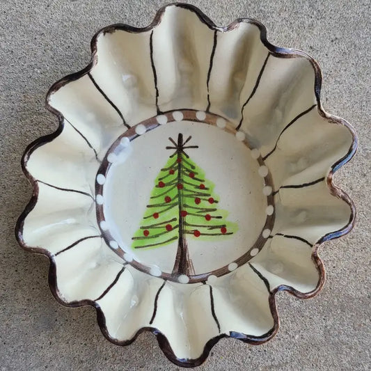 Heartfelt Traditions Small Dip Bowl (Trees)
