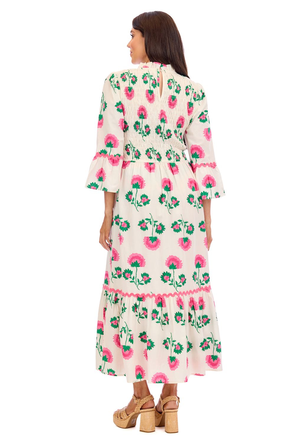 Elle Smocked Maxi Dress ( S-L )