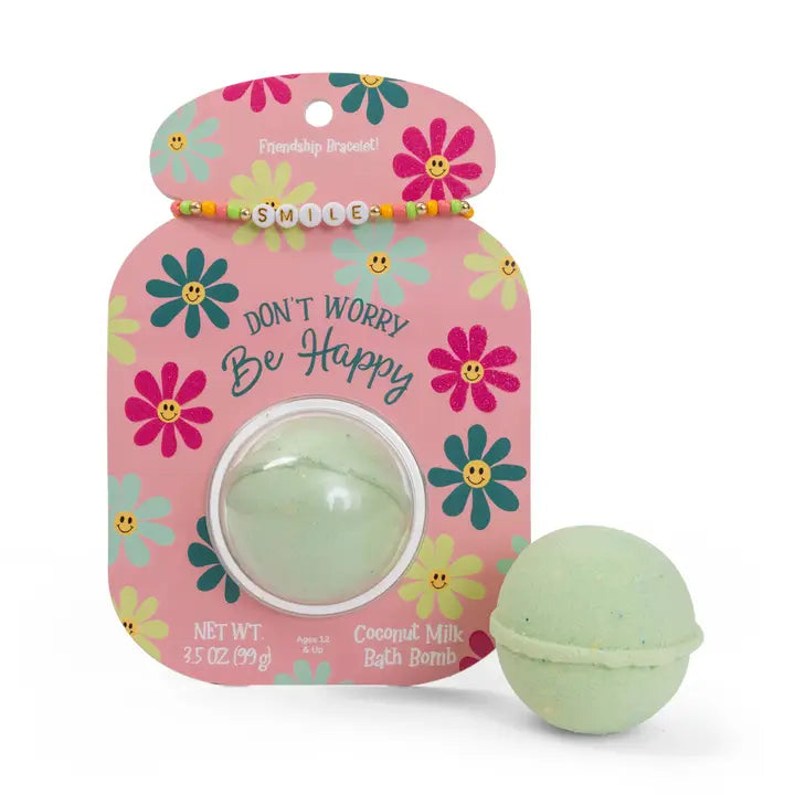 Forever Young Bath Bomb & Bracelet Set