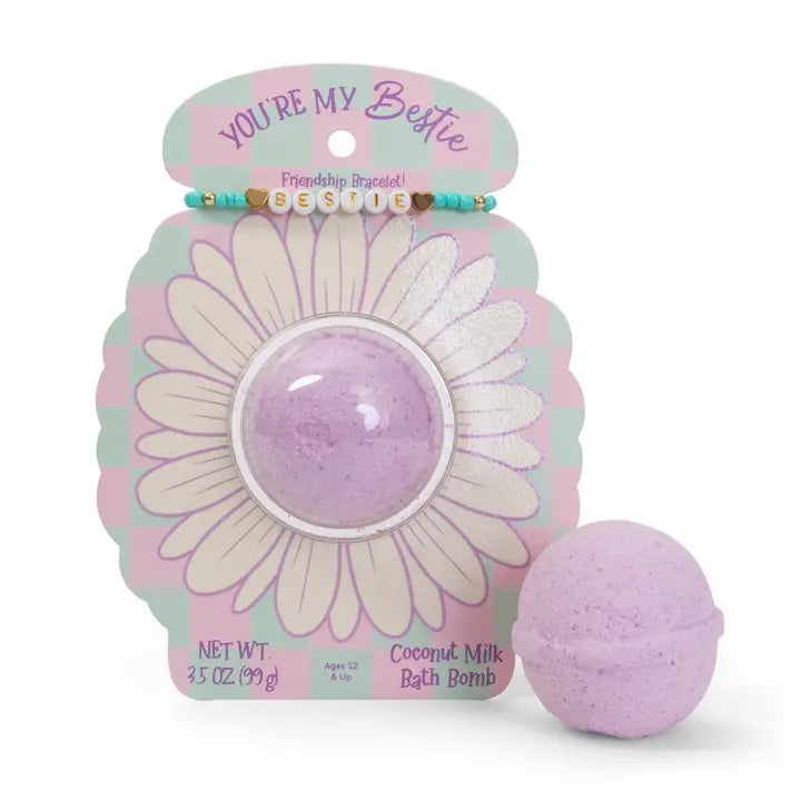 Forever Young Bath Bomb & Bracelet Set