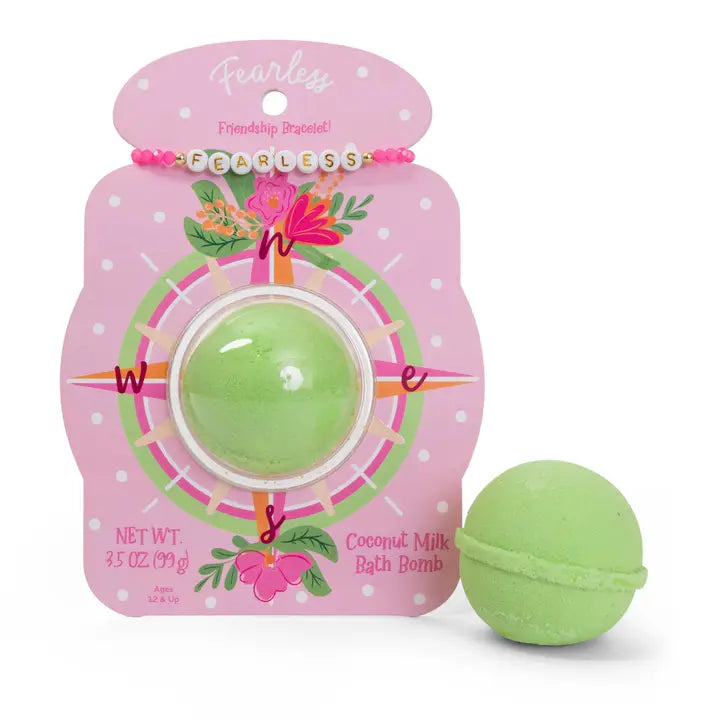 Forever Young Bath Bomb & Bracelet Set