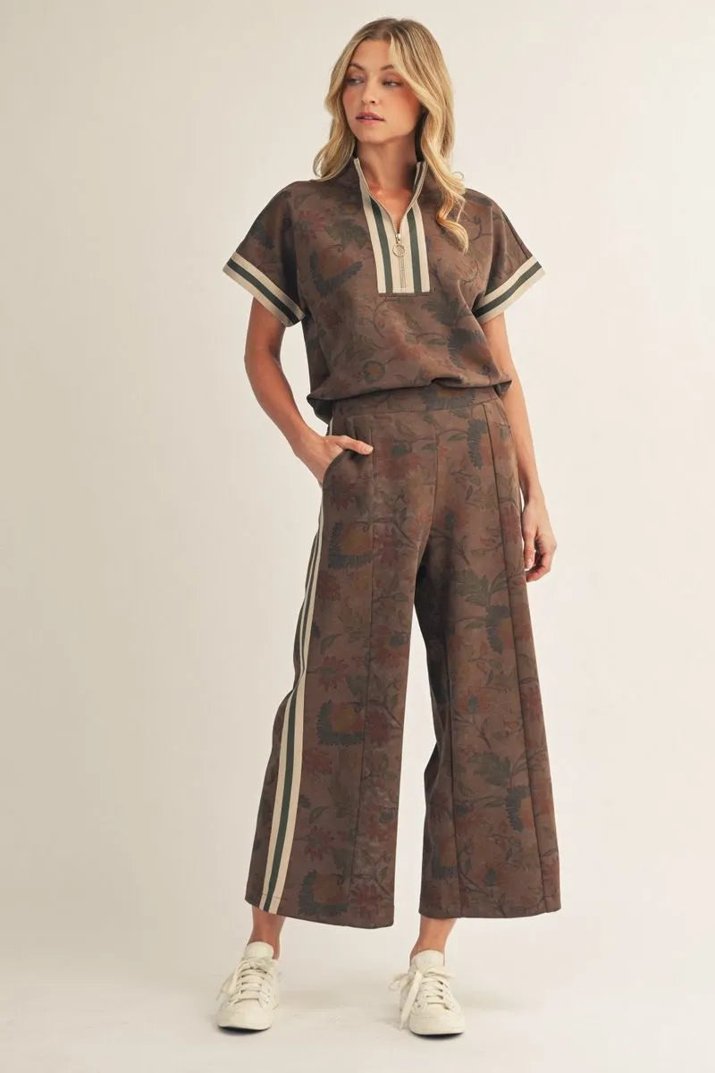 The Lauren Fall Print Floral Pant ( Top sold separately )