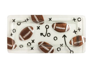 Football Glass Tray