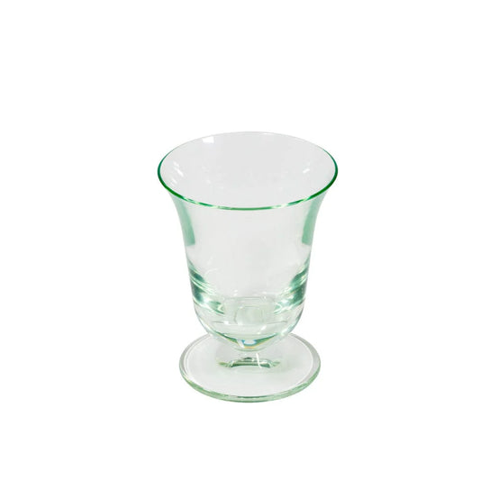 Acrylic Flared Wine Glasses ( Clear or Light Green )