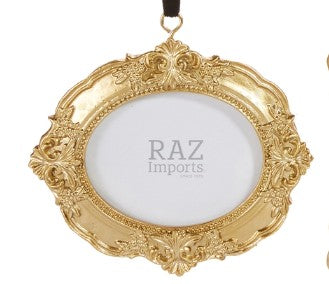 6" Vintage Photo Frame Ornament