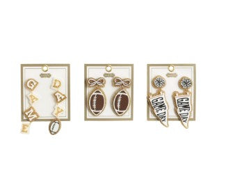 Game Day Earrings ( 3 Styles )