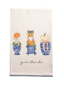 Give Thanks Tea Towel