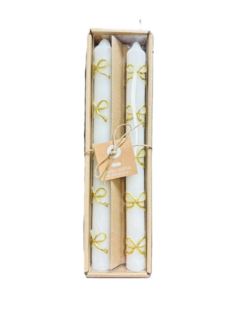 Christmas Taper Candles ( Set of 2 ) - 4 Styles