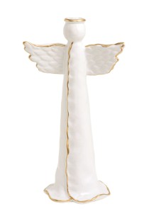 Gold Edge Ceramic Angels ( Small or Large )