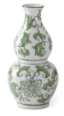 Blue & White Ceramic Chinoiserie Bud Vases - 3 Styles