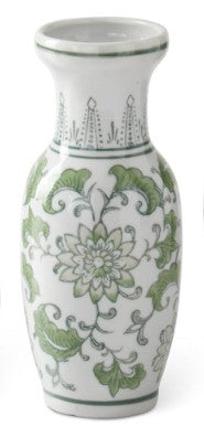 Blue & White Ceramic Chinoiserie Bud Vases - 3 Styles