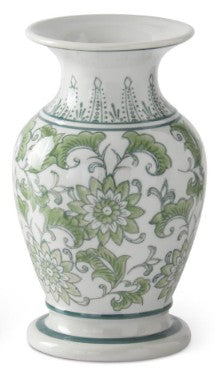 Blue & White Ceramic Chinoiserie Bud Vases - 3 Styles