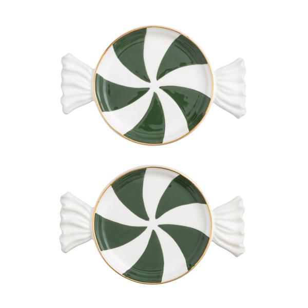 Candy Tidbit Plates ( 3 Colors )